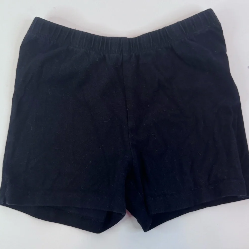 The Children’s Place Black Pull On Shorts Girls M 7/8